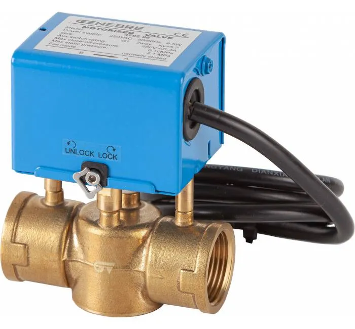 Robinet 2/3 actionat electric - 5 fire